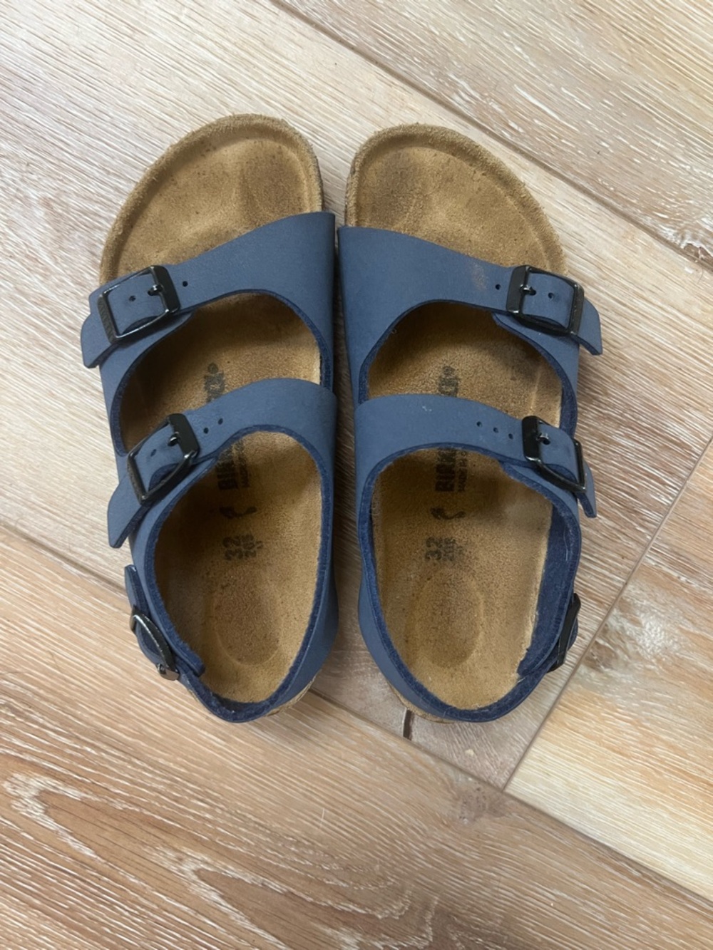 Birkenstock Navy Blue Roma Kids Unisex sandal size 32